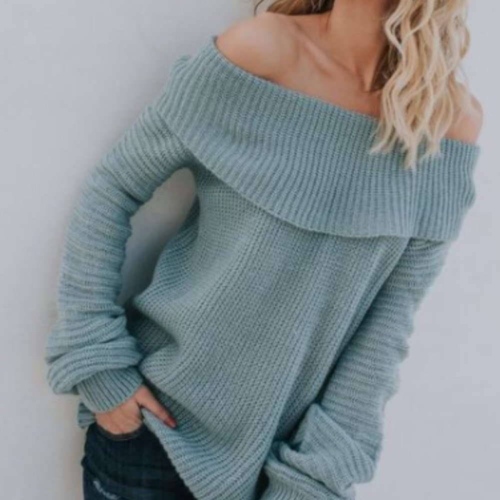 VICI Josie Off The Shoulder Sweater